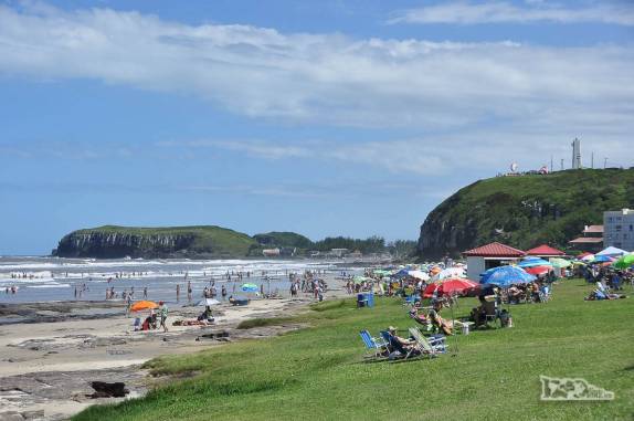 Chegando a Torres, litoral norte do Rio Grande do Sul